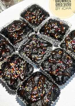 Brownies Oreo Susu