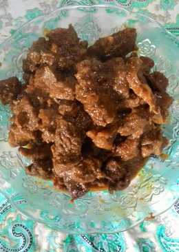 Semur daging pedes manis