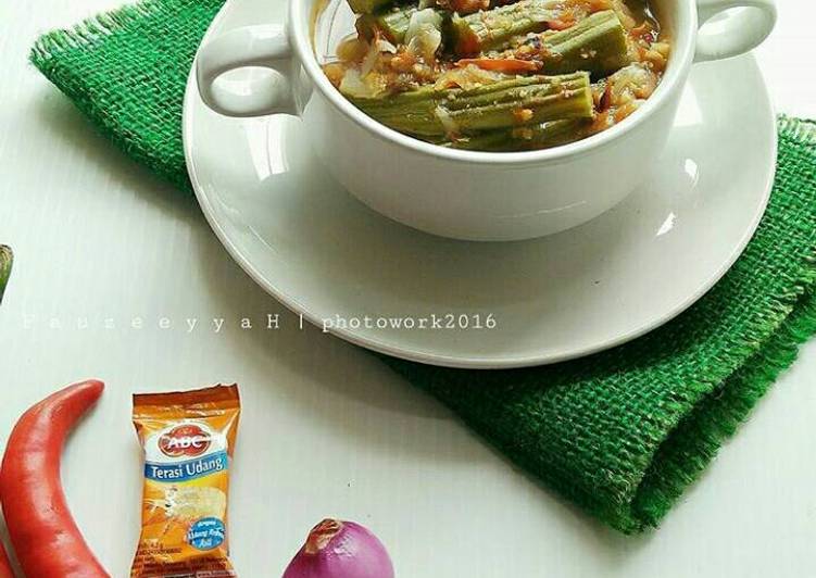 cara membuat Sayur Asem Kelor