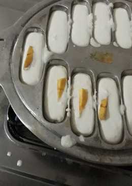 Kue pancong / serabi rangin / serabi miring