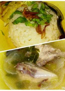 Nasi hainan sup ayam#PR_BukanNasiBiasa