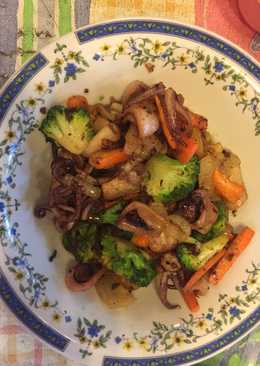 Cumi brokoli tumis mentega