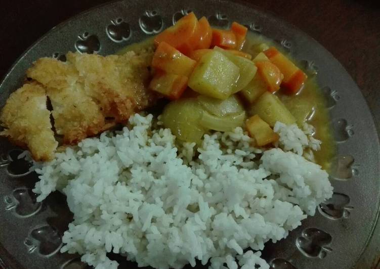 resep masakan Chicken Katsu Curry