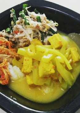 Lontong sayur ala Bali