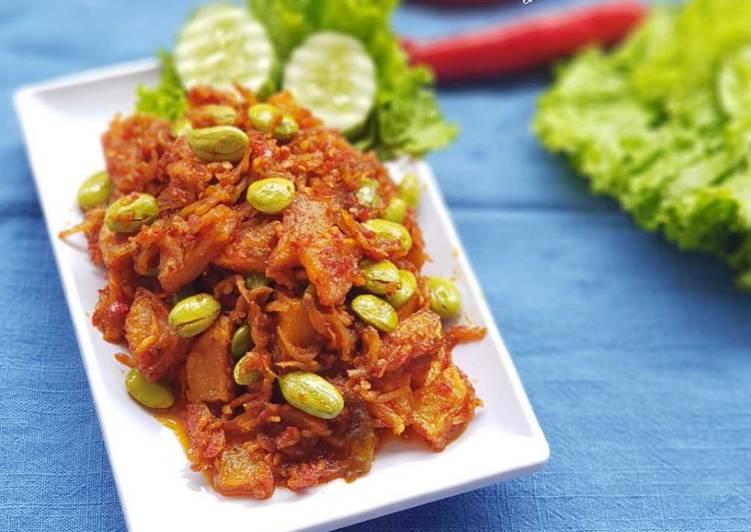 Sambal teri kentang pete #SeninSemangat