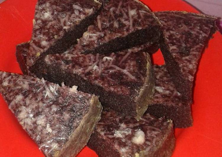 gambar untuk resep Bolu Ketan Hitam Keju Legit Endesss