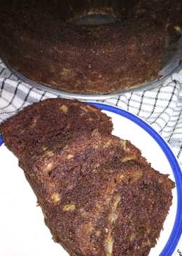 Bolu Pisang Coklat Simple