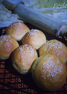 Eggless Burger Buns