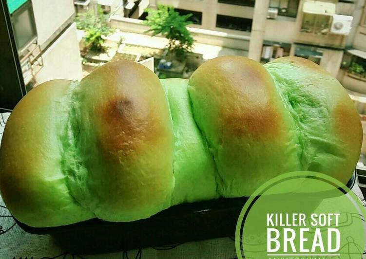 resep Pandan Killer Soft Bread