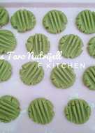 Cookies Taro Nutrijell (no oven, no mixer, no egg)
