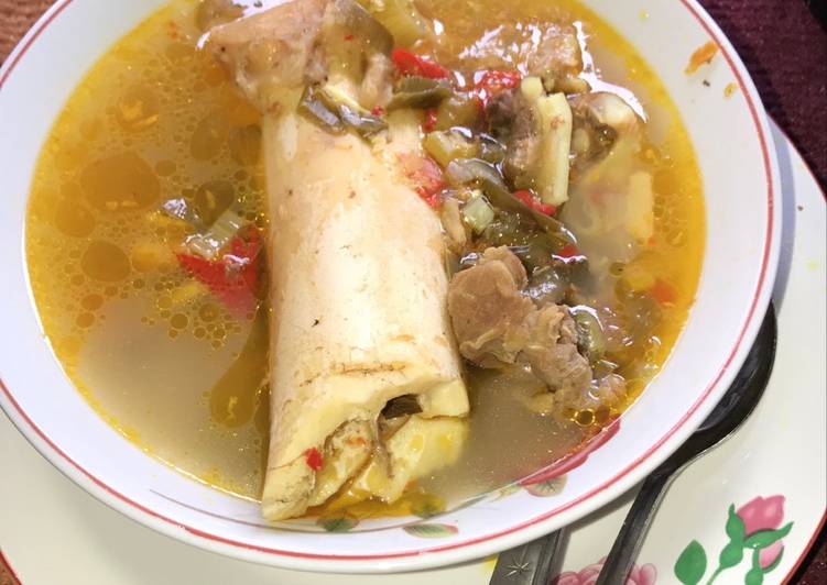 gambar untuk resep Pindang Tulang Sumsum Palembang simple