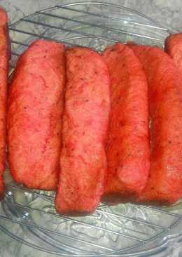 Roti Sisir Butter Buah Naga Merah Tnp Telur n Tnp Ulen