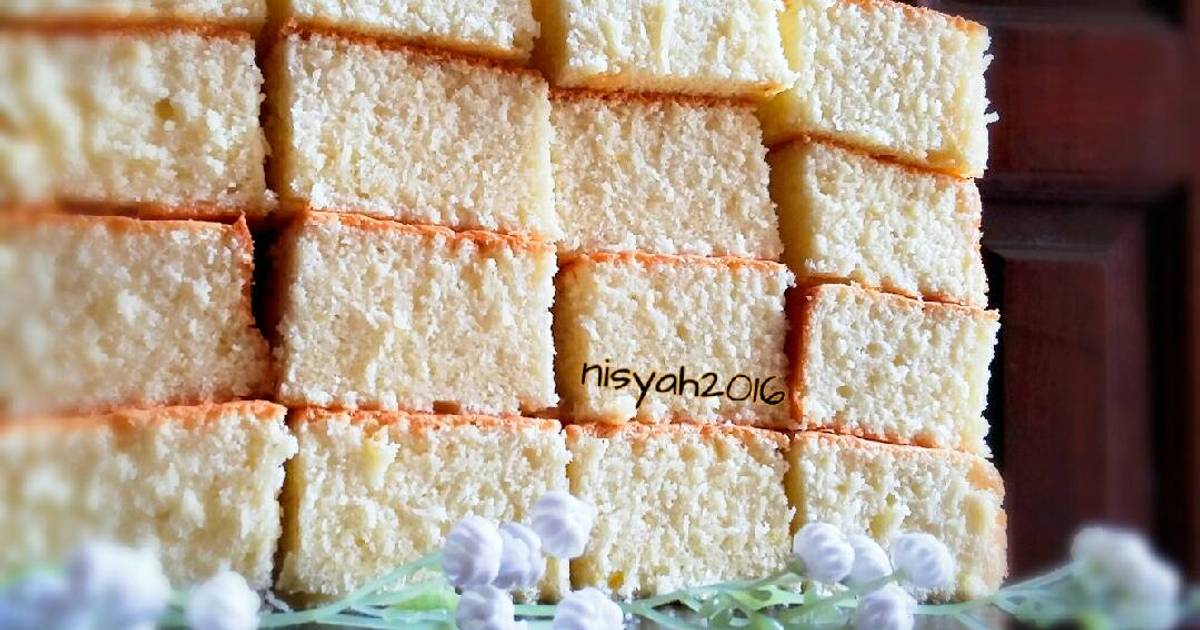 Resep Kasutera alias Cake Spons Jepang 🍯