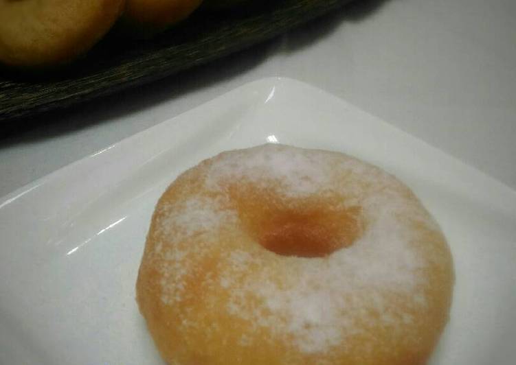 resep lengkap untuk Donat kentang dadakan