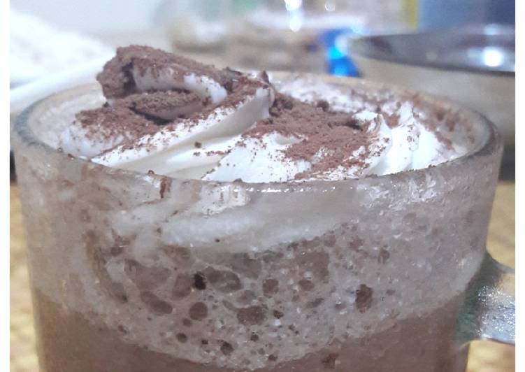 Resep Milk shake choco cappucino Dari Christine Limbara