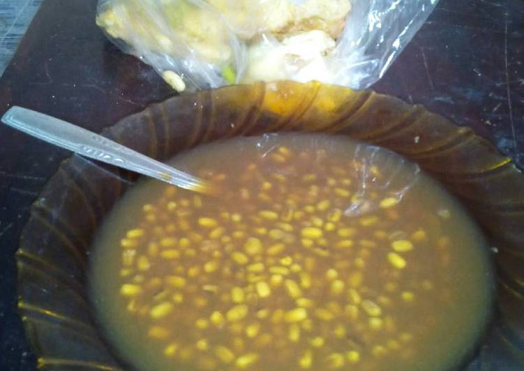 gambar untuk cara membuat Burjo(bubur kacang ijo)