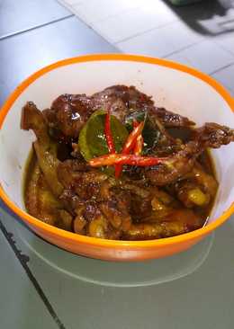 Ayam kecap pedas Manis