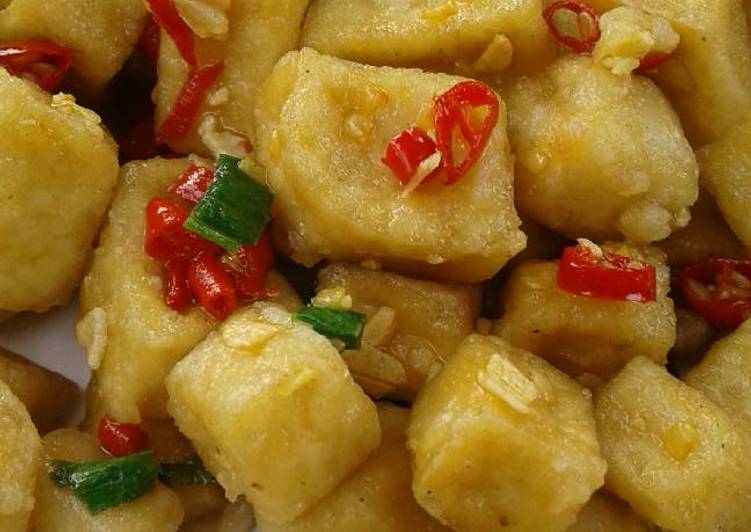 resep makanan Tahu cabe lada garam