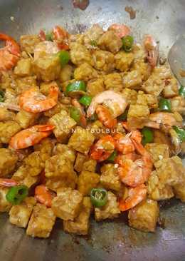 Oseng Tempe Udang Bulbul