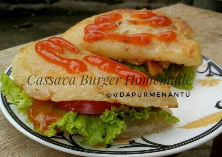 gambar untuk resep Cassava Burger Homemade, no Msg #indonesiamemasak