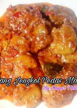 Jengkol Rendang Pedas Manis