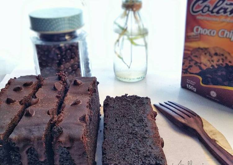 gambar untuk cara membuat Moist Steamed Chocolate Cake