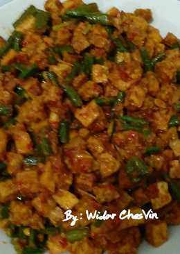 Oseng² Tahu Tempe plus Kacang Panjang