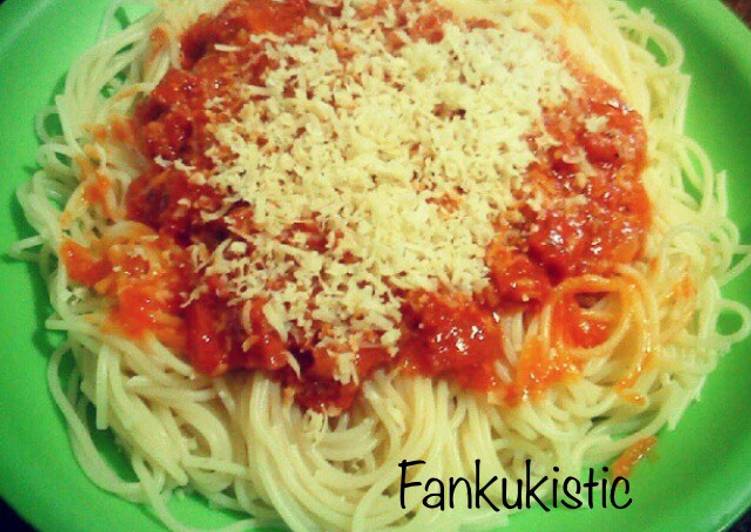 Resep Spaghetti Bolognese Ala Anak Kos - Fankukistic