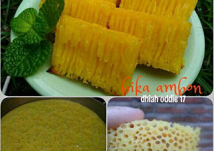 Resep Bika Ambon Teflon Oleh Dhiah Oddie