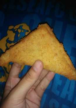 Roti tawar goreng simple
