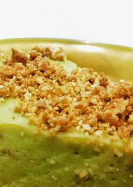 Dessert: Avocado Marie Cheesecake (Pie/Puding Alpukat-Marie)