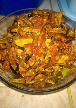 Jengkol crispi balado teri