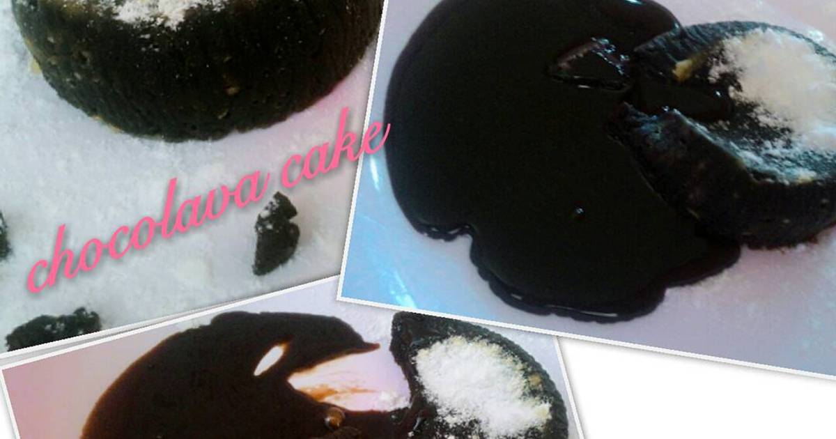 Resep Chocolava cake 🍫