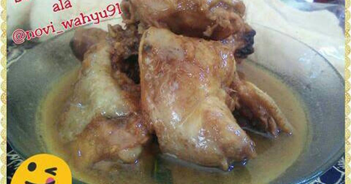 Resep Semur  Ayam  oleh Novi Sulistiani Cookpad