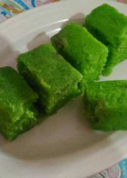 Bolu pandan mix pisang