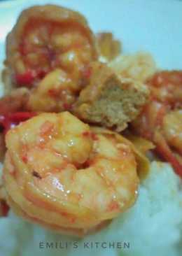 Udang Tahu Saus Teriyaki Sederhana (#pr_olahanudang)