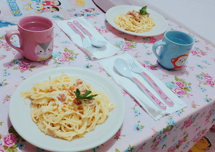 Resep Resep Spagetti Cream Sauce ? - Ginza Angelia Purwanto