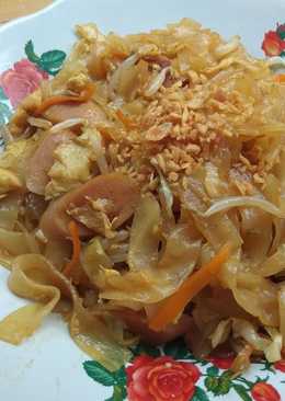 Kwetiau goreng sederhana