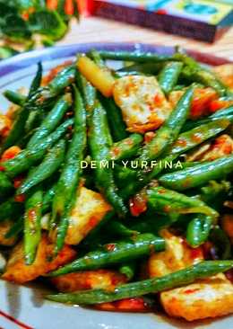 Tumis Kacang Panjang Bumbu Terasi