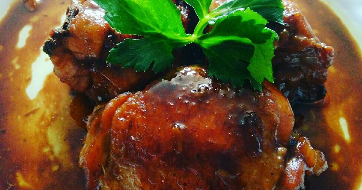 Resep Ayam bumbu kecap irit bumbu😀 ala Ikmah Collet