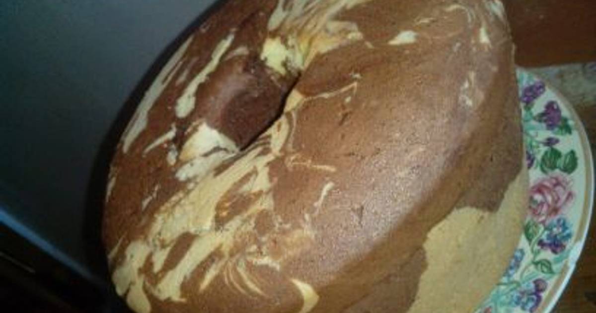 Resep Cake marmer