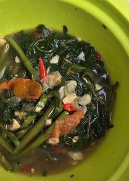 Kangkung cah bawang putih saus tiram