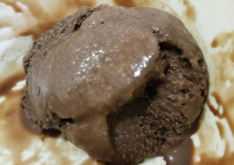 gambar untuk cara membuat Chocolate Ice Cream - NO SP, NO Egg, FULL Milk
