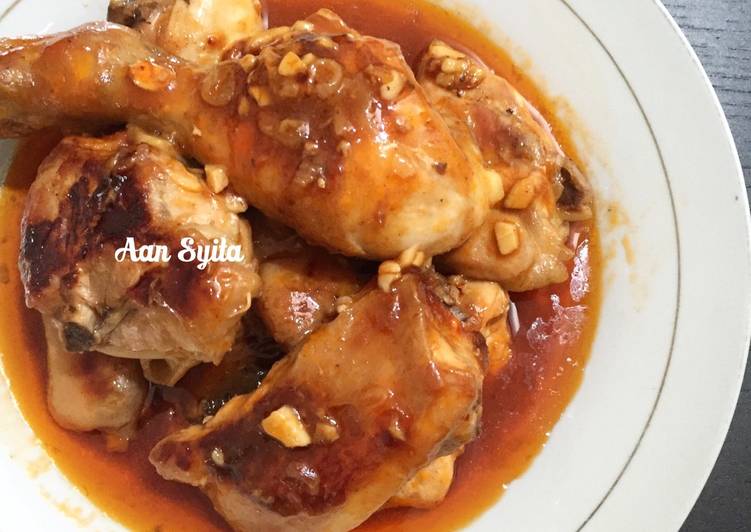 Resep Ayam saus tomat - Aan syita