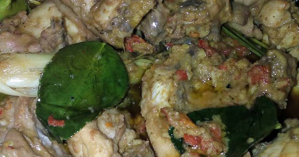 Resep Ayam Bumbu Rujak ala Aqila ala Astri Aprilia Santoso