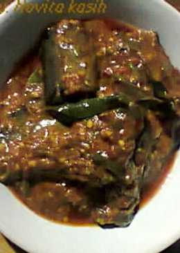 Terong goreng sambal kari extra hot