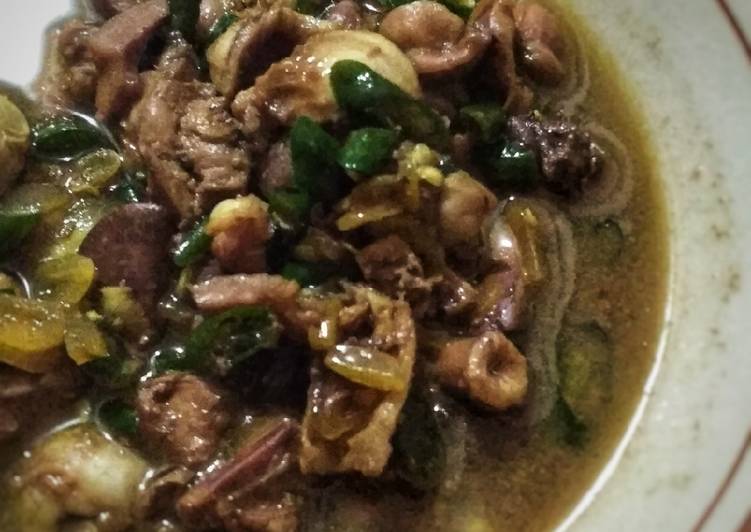 Oseng Ati Ayam Ijo