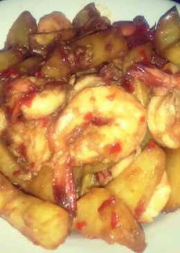 Udang Kentang Sambal Kecap