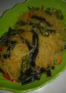 Tumis soun+jamur kuping