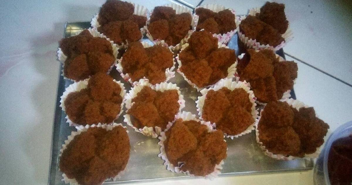 Resep Bolu kukus coklat no telur no mixer Resep Bolu kukus coklat no telur no mixer